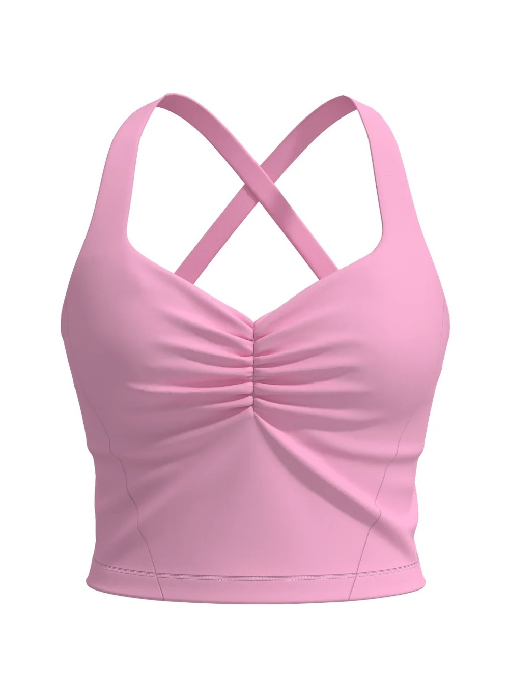 Liaison the Label Scrunch Tank in Petal Pink